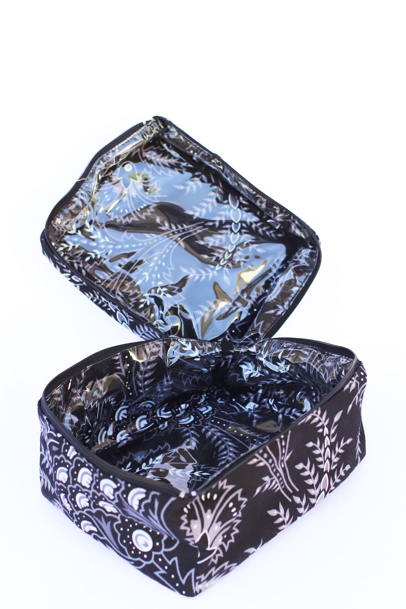 Kitenge Cosmetic / Kit Bag, Night Vine