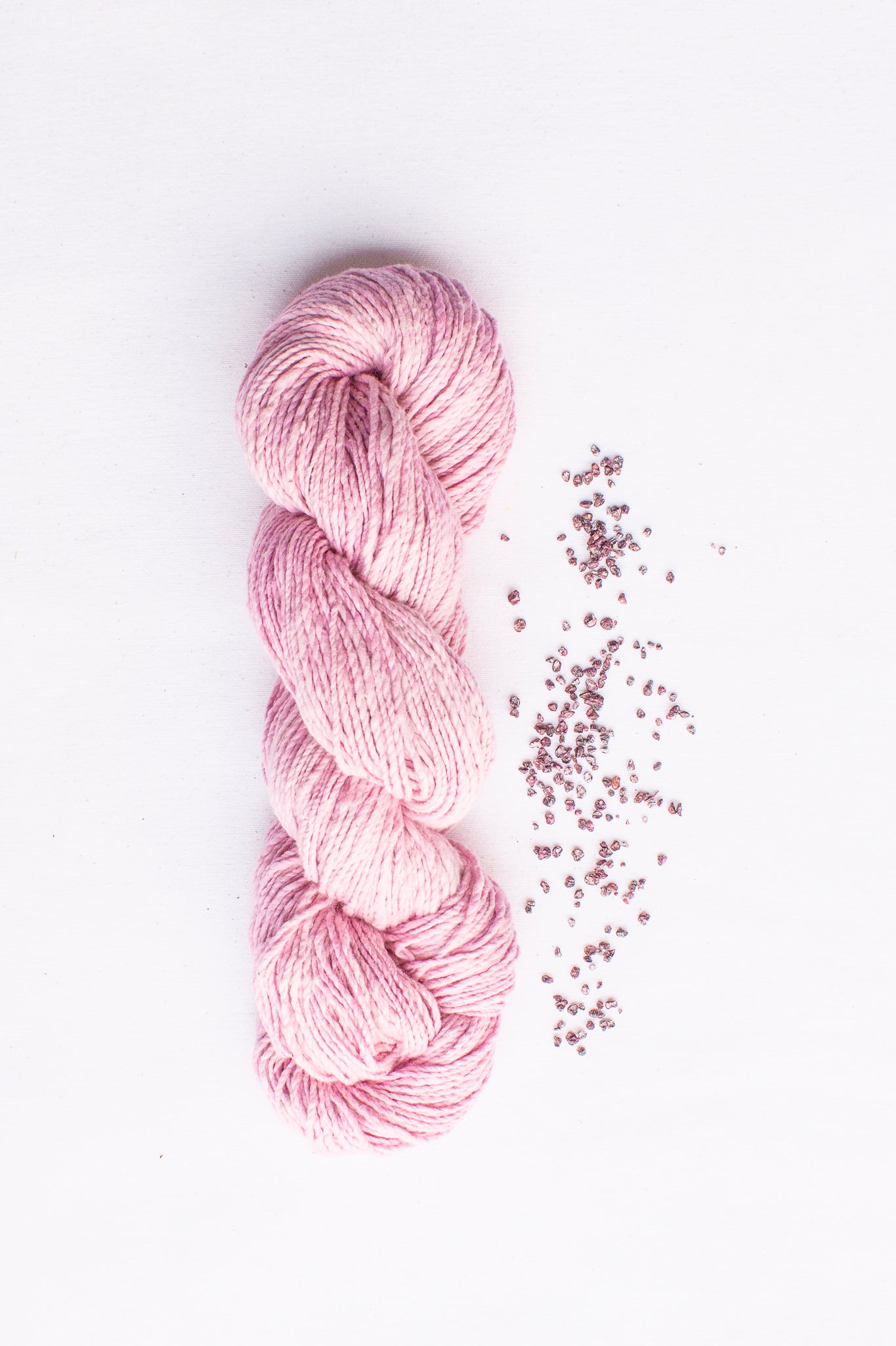 Ethiopian Handspun Cotton Yarn, Cochineal