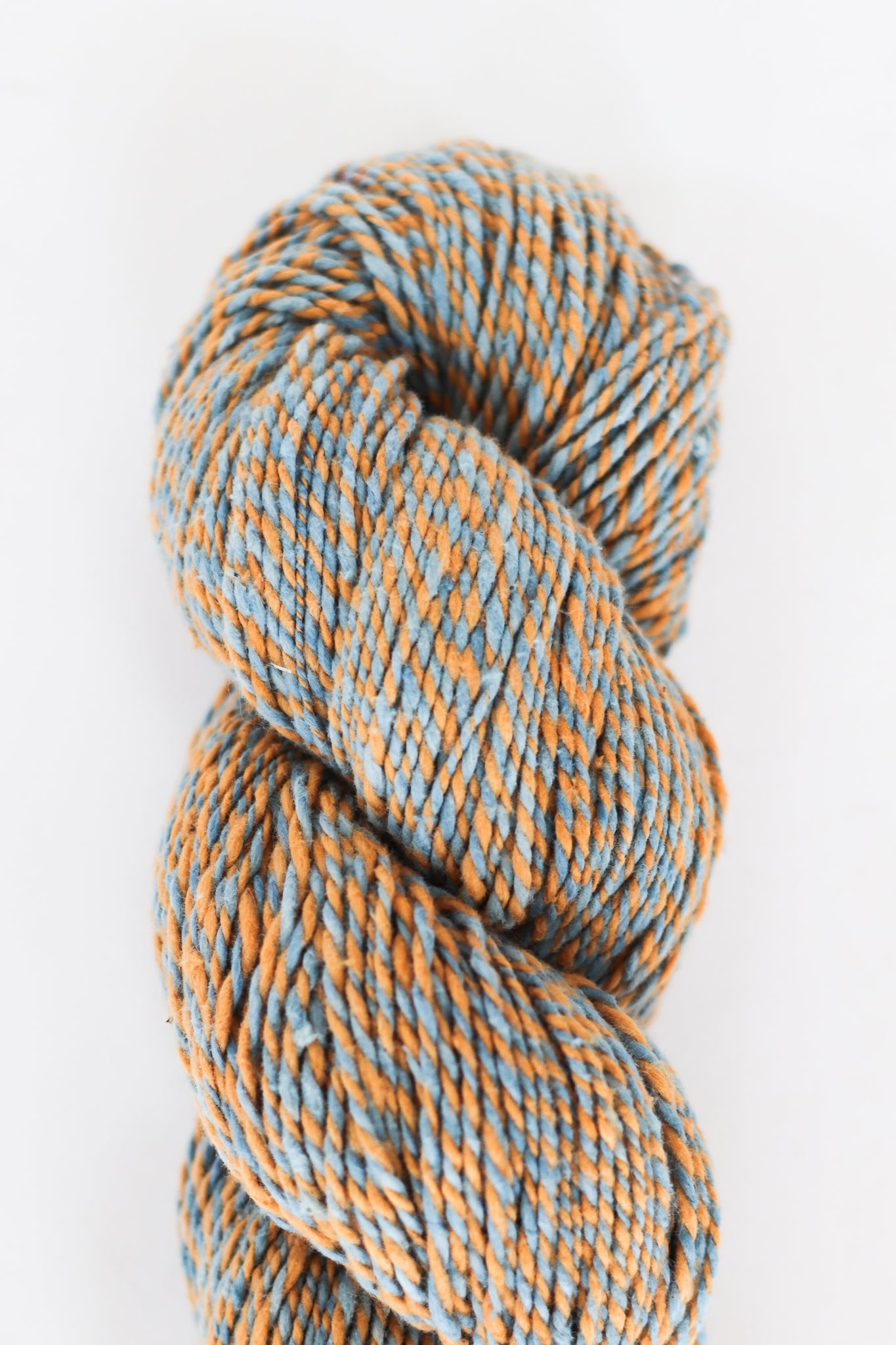 Ethiopian Handspun Cotton Yarn, Indigo + Cosmos Marled