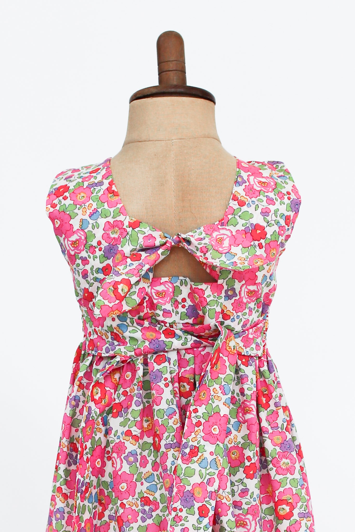 Hand-Smocked Dress, Roses