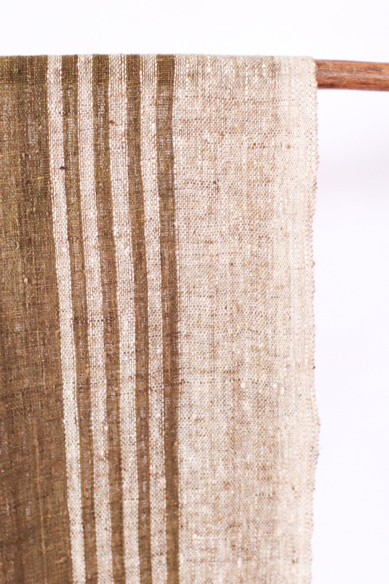 Wild Silk Scarf Psiadia + Natural, Large