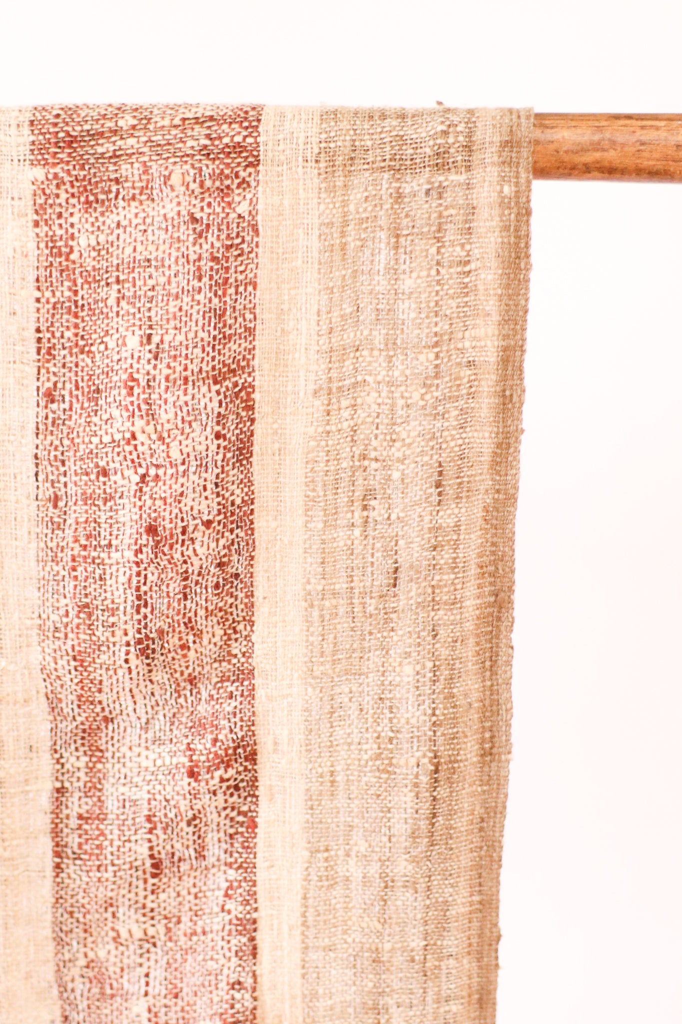 Wild Silk Scarf Nato Bark + Sun Bleached + Natural, Medium