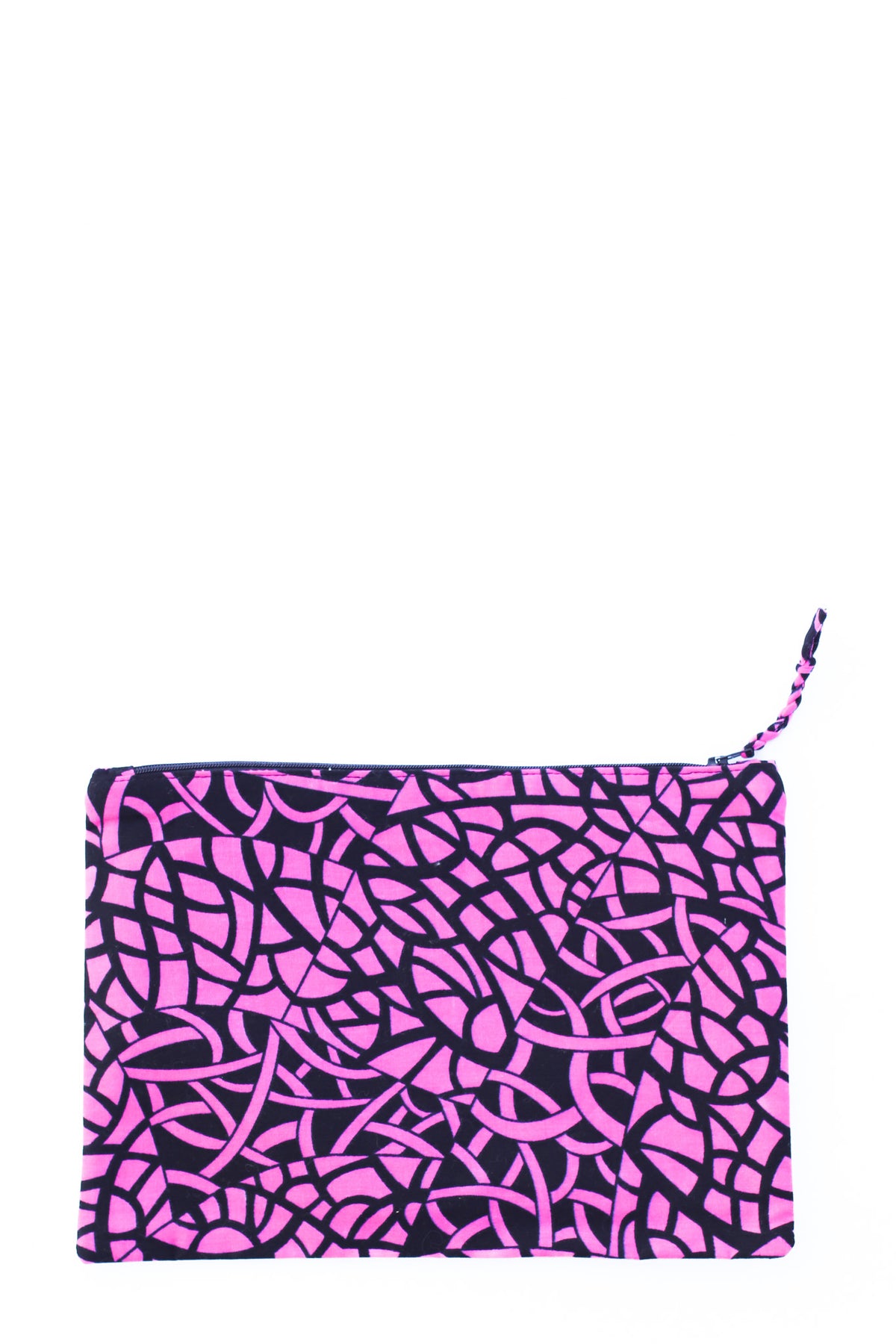 Embroidered Flamingo Pouch, Reflection