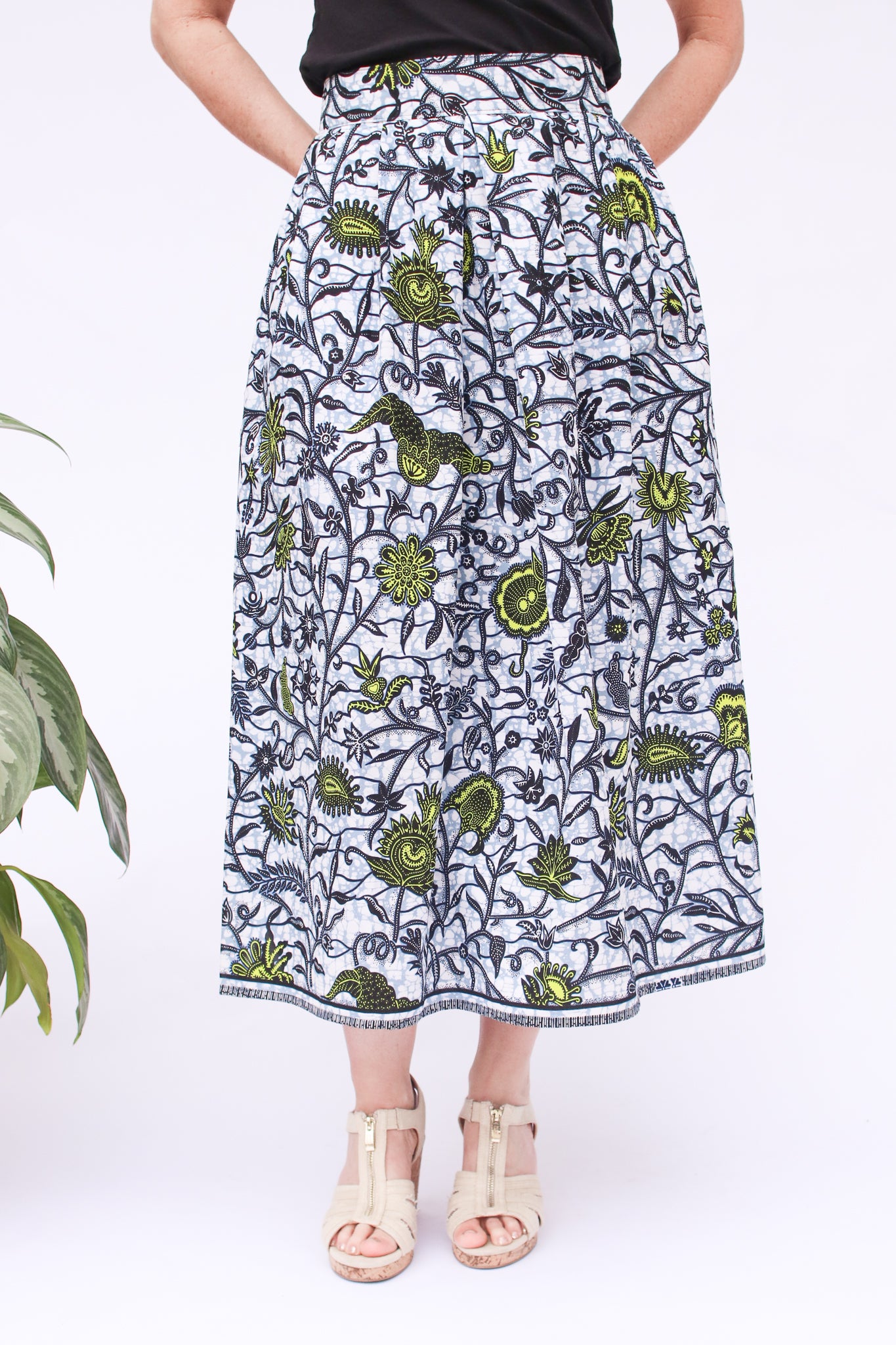 Mapenzi Skirt, Garden Gate