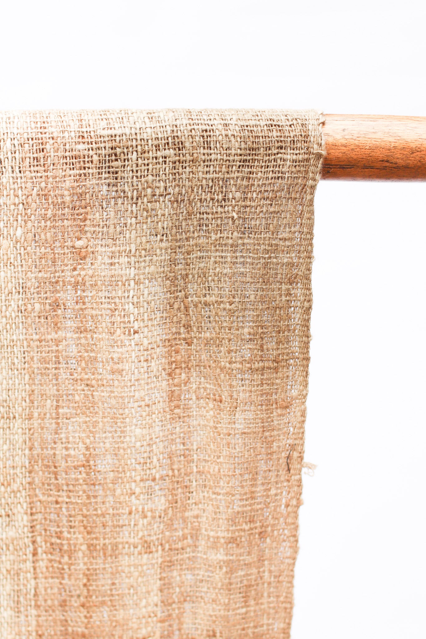 Wild Silk Scarf, Natural Stripe