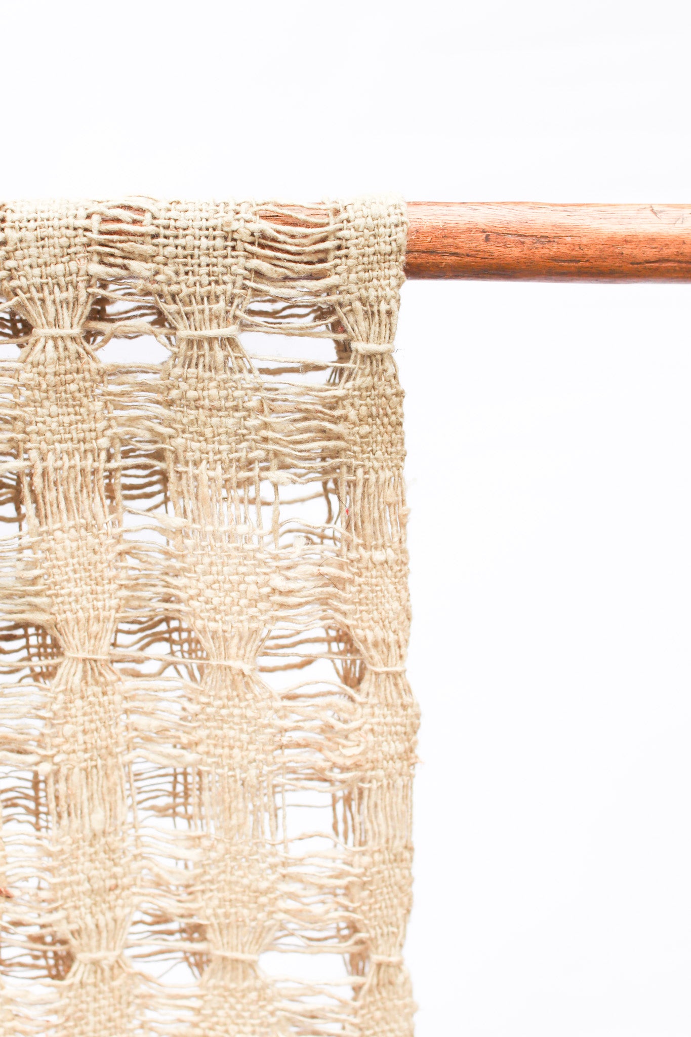 Wild Silk Chunky Open-Weave Scarf, Water Lily