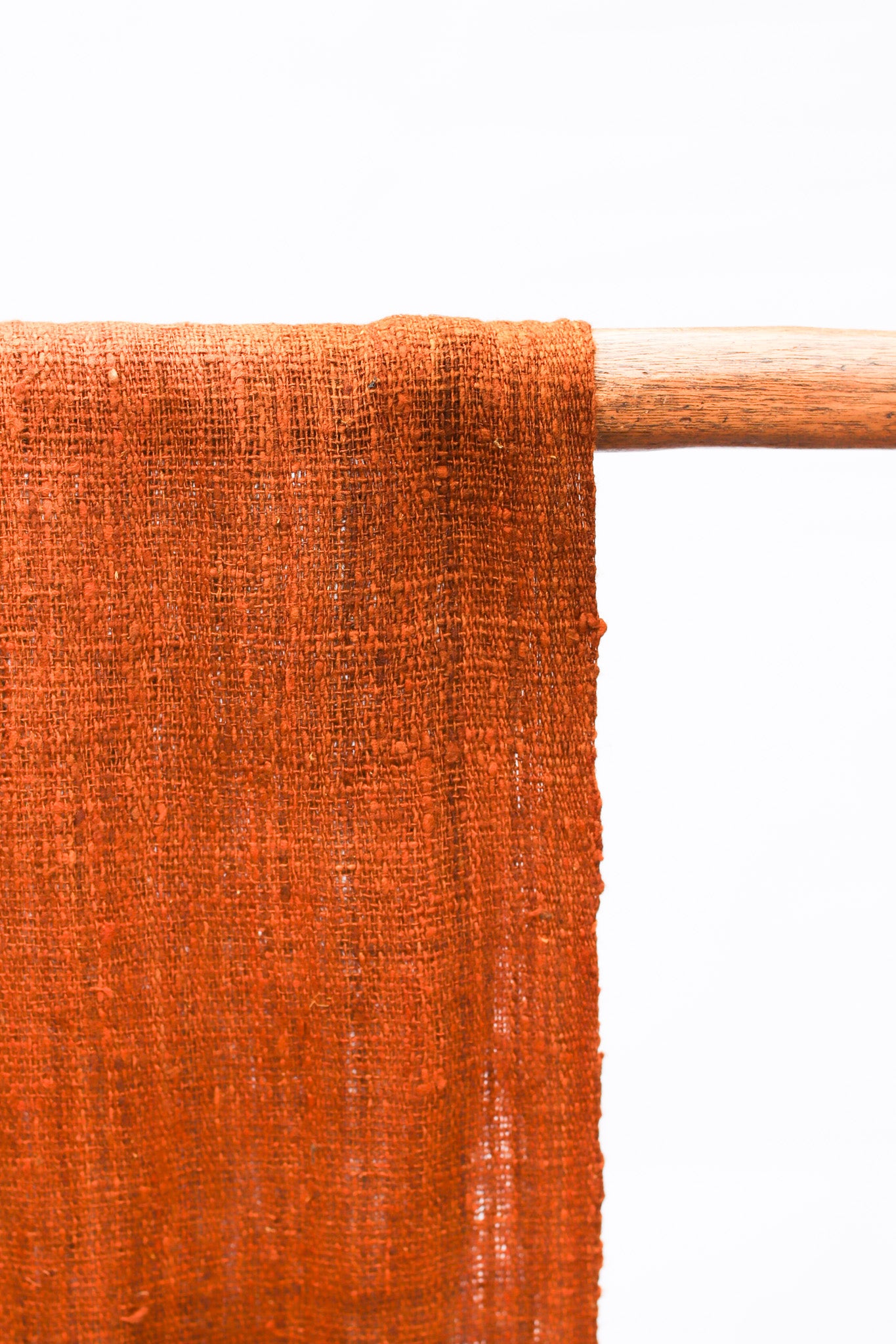 Wild Silk Scarf, Large Turmeric + Nato Bark
