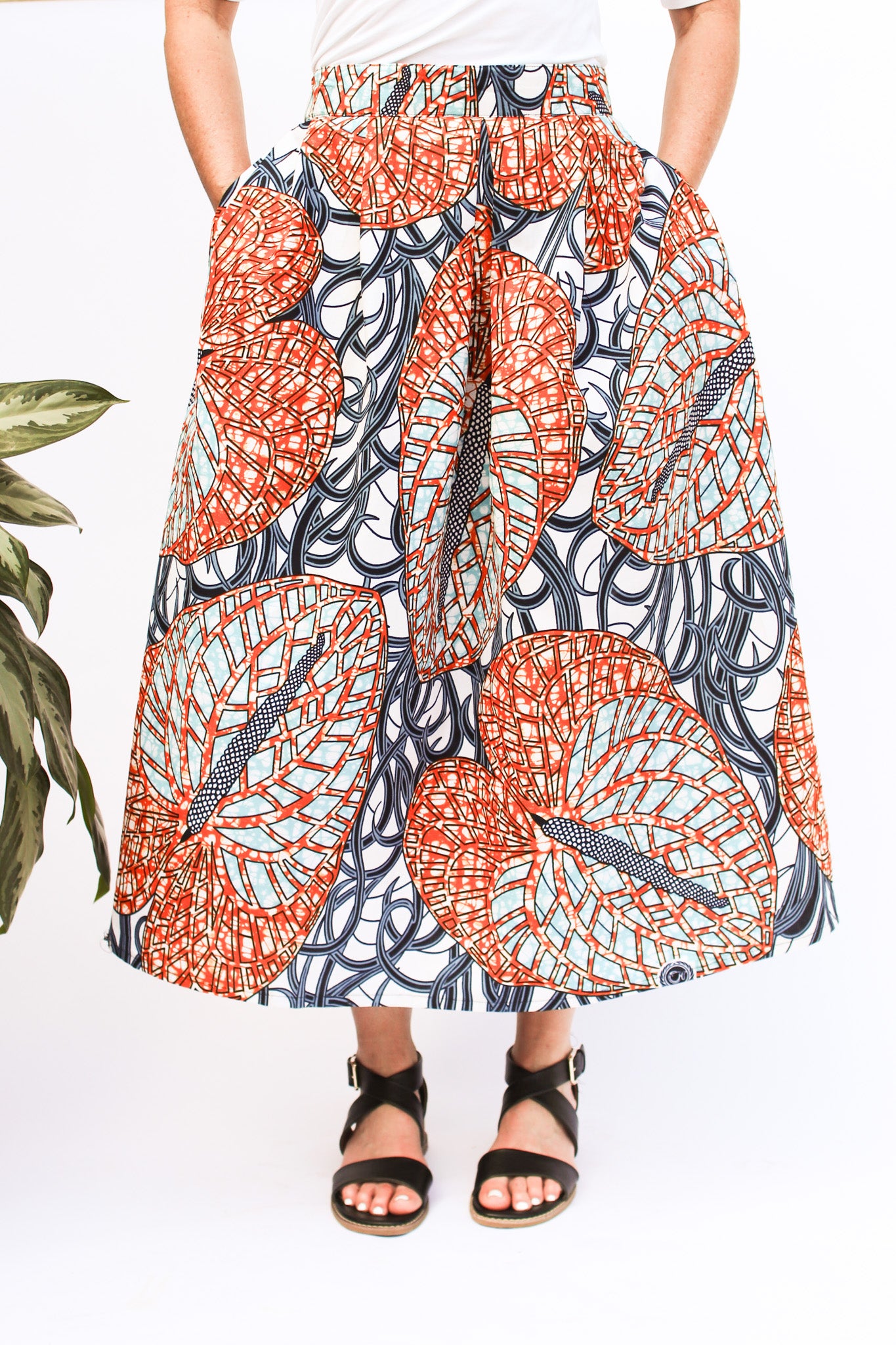 Mupenzi Skirt, Philodendron