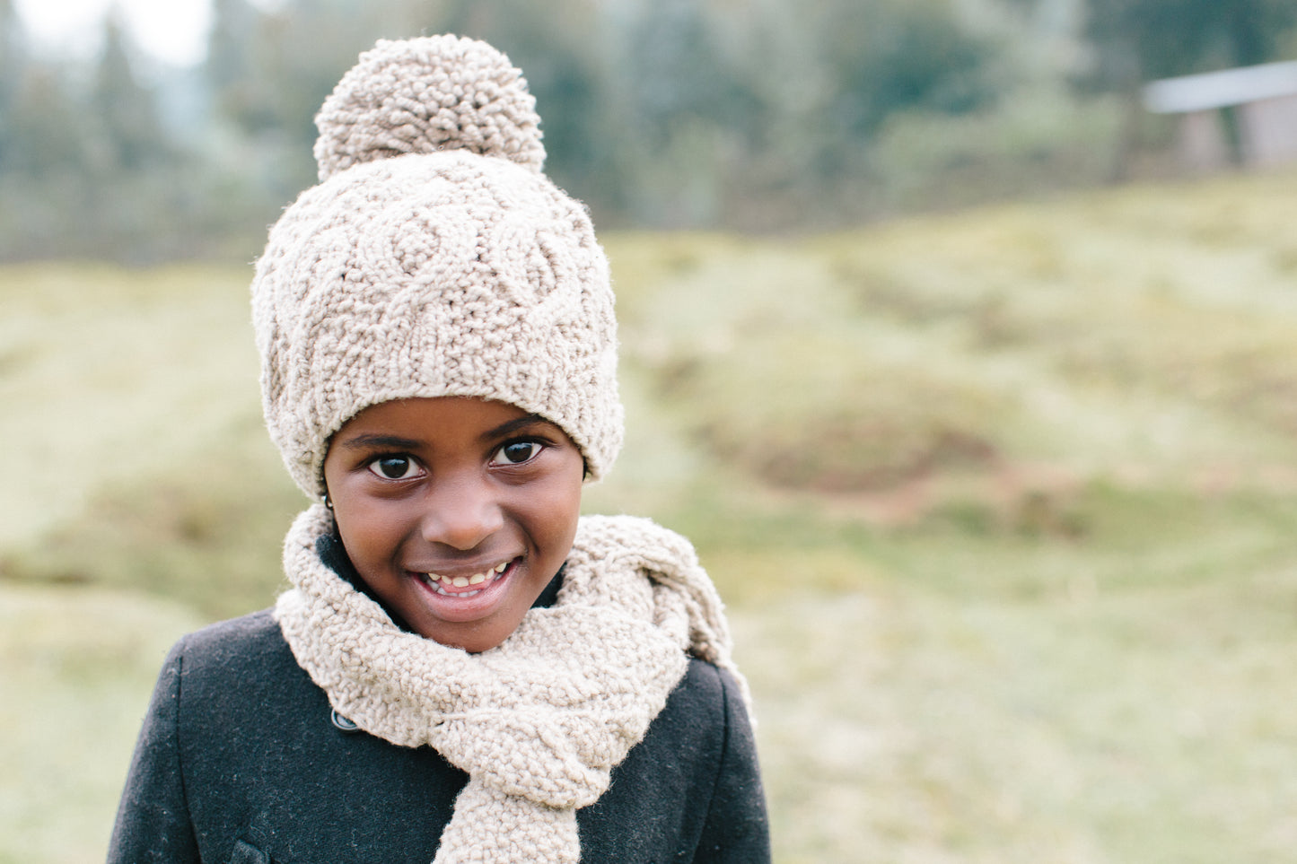 Children's Pom Hat