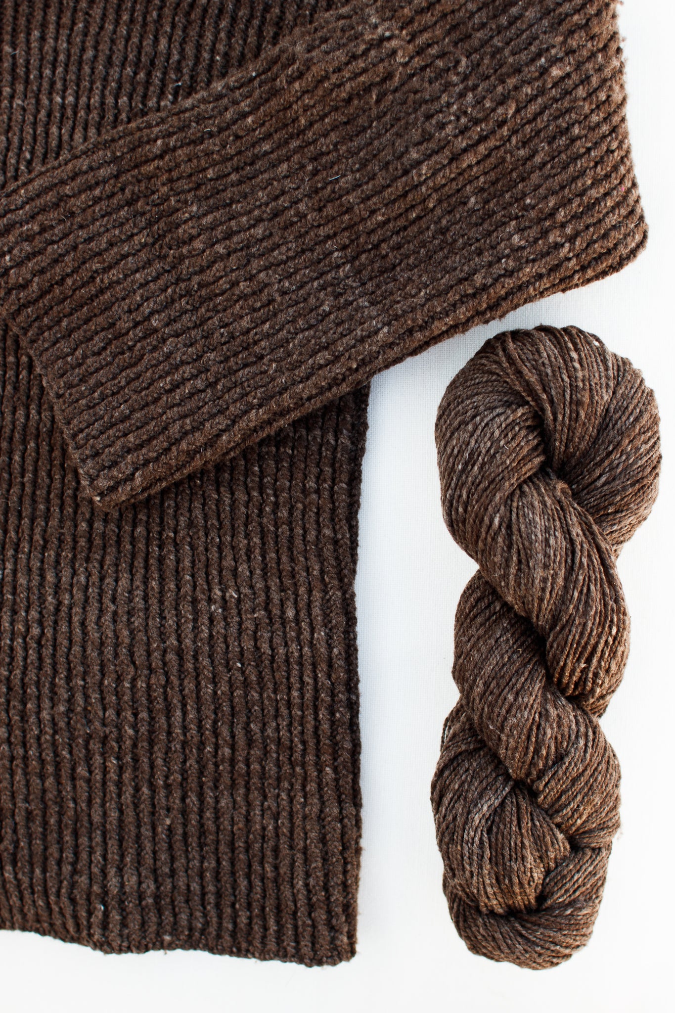 Organic Merino Wool DK, Natural Black Dark