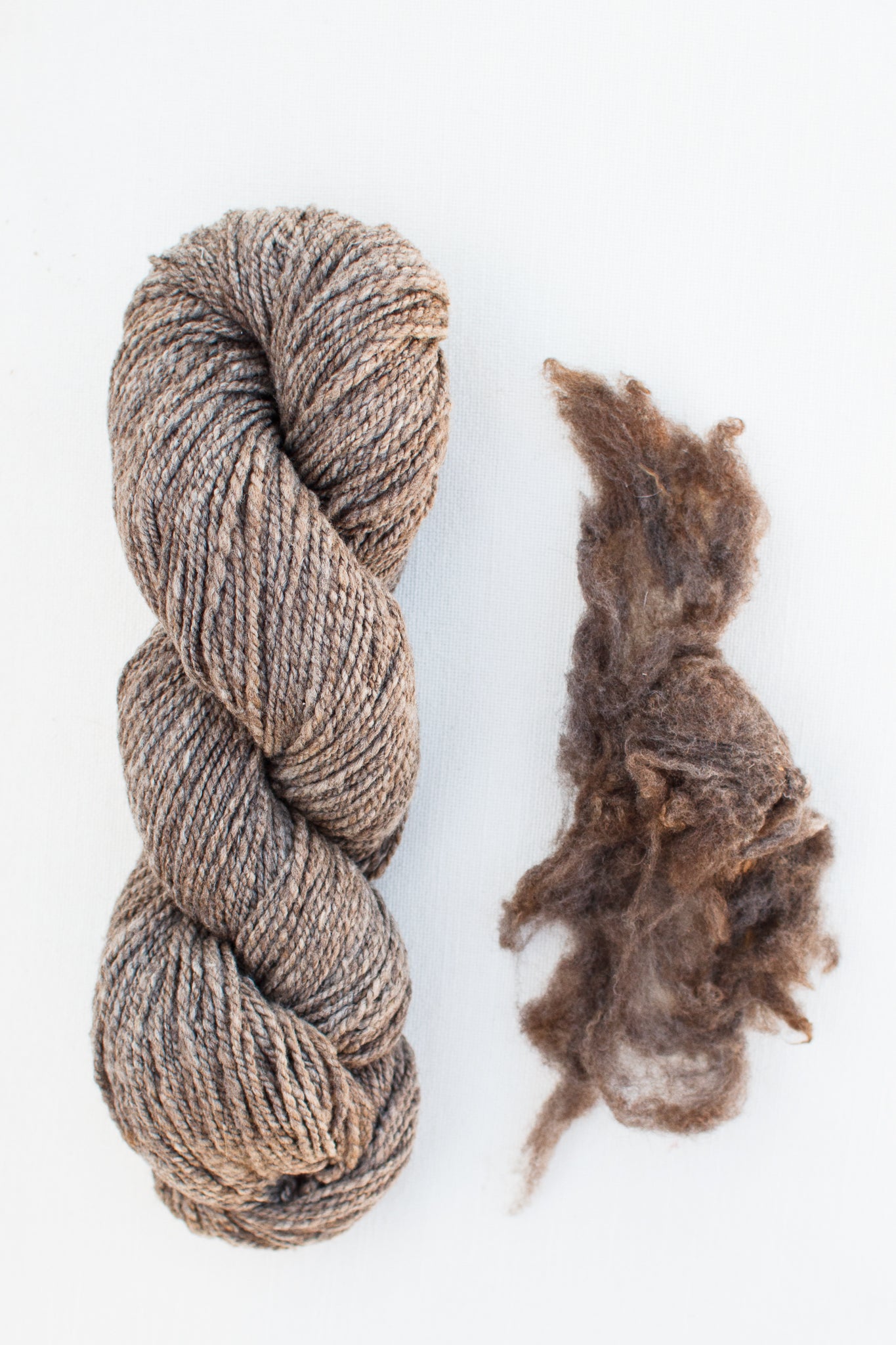 Natural black wool sale yarn