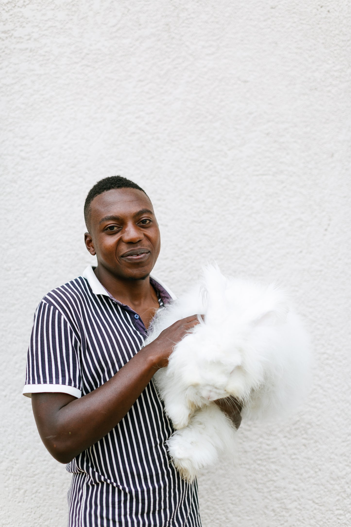 Organic Angora and Merino Blend, Indigo