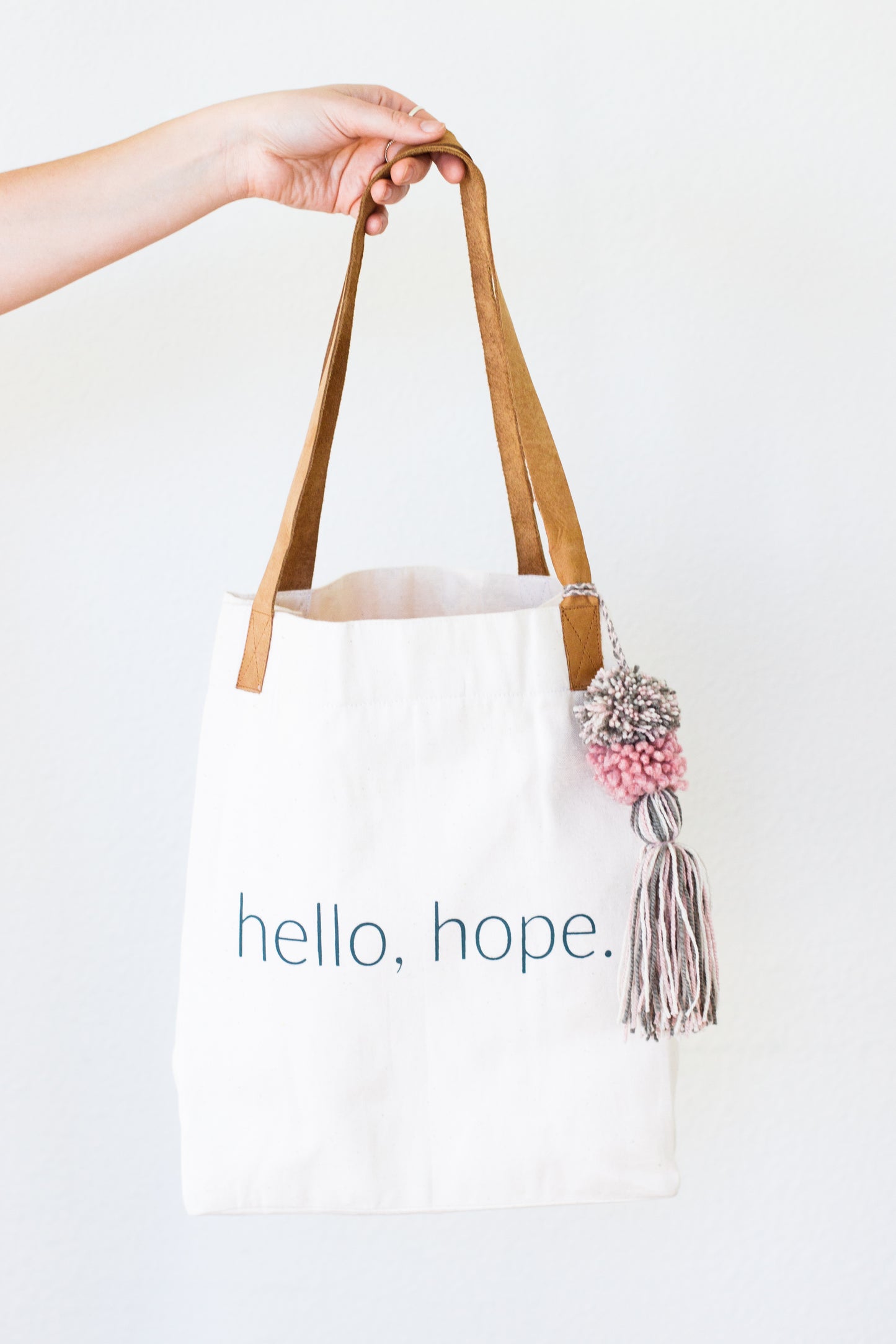 Hello, Hope Canvas Tote