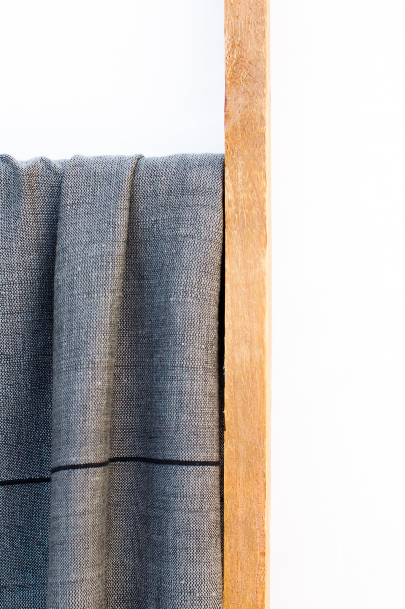 Handwoven Bath Sheet, Coal