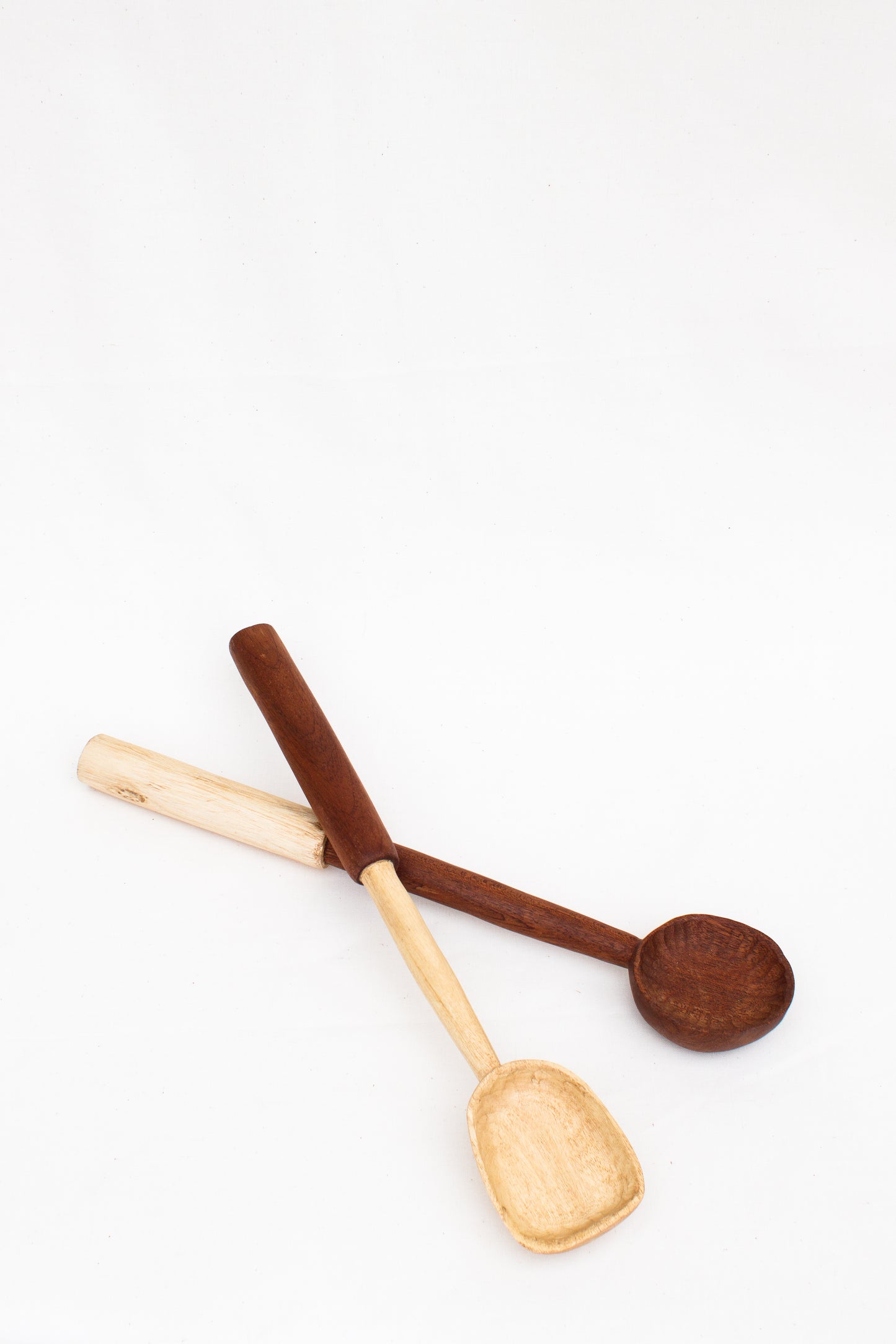 Rustic Two Tone Serving Spoons