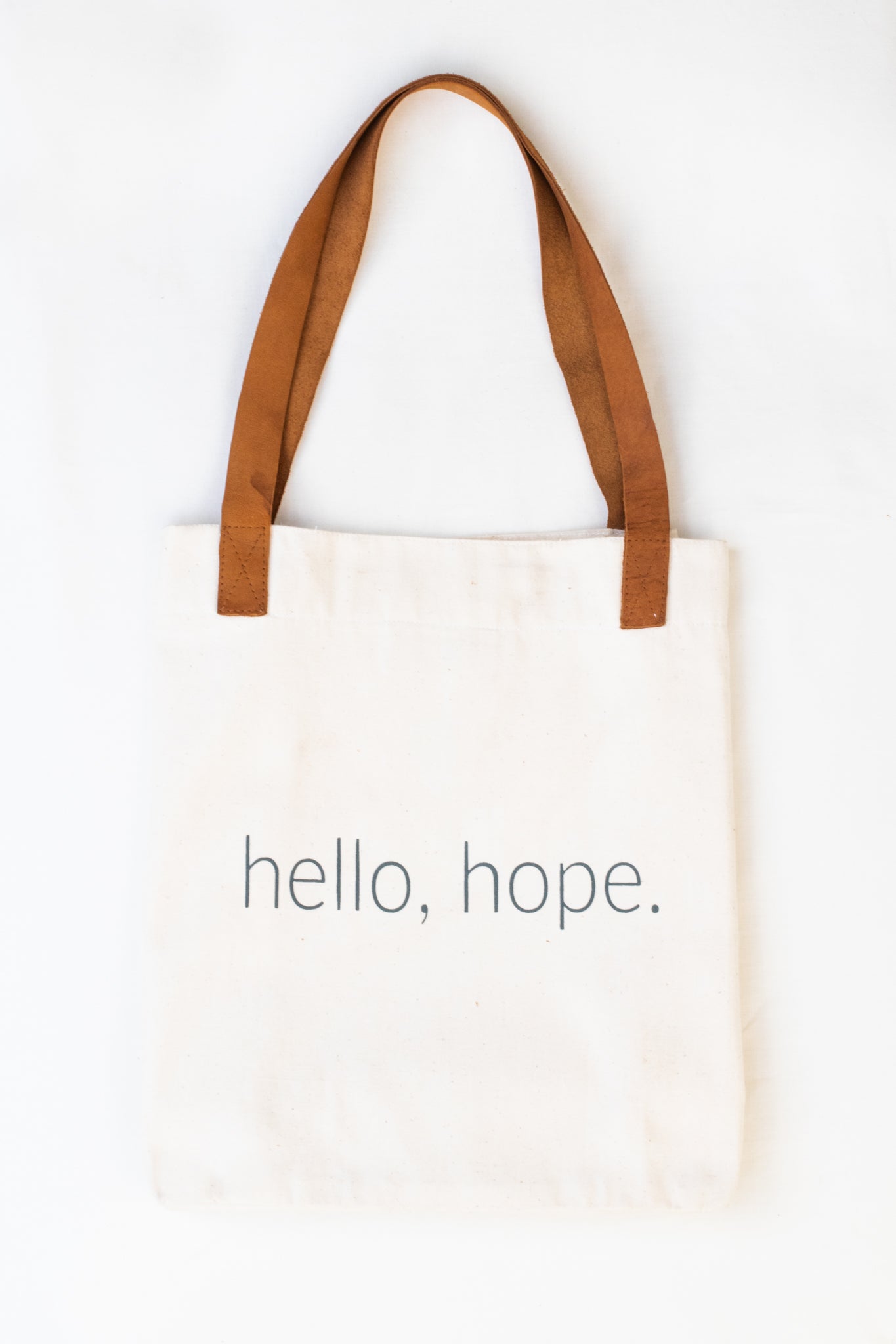 Hello, Hope Canvas Tote