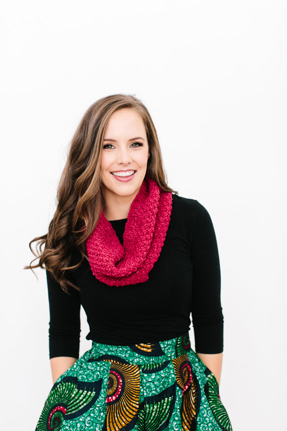 Knitting Pattern Kit / River's Edge Cowl