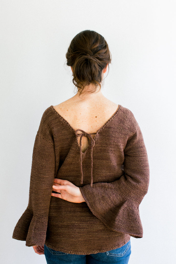 Florida Bell Sweater in Organic Merino