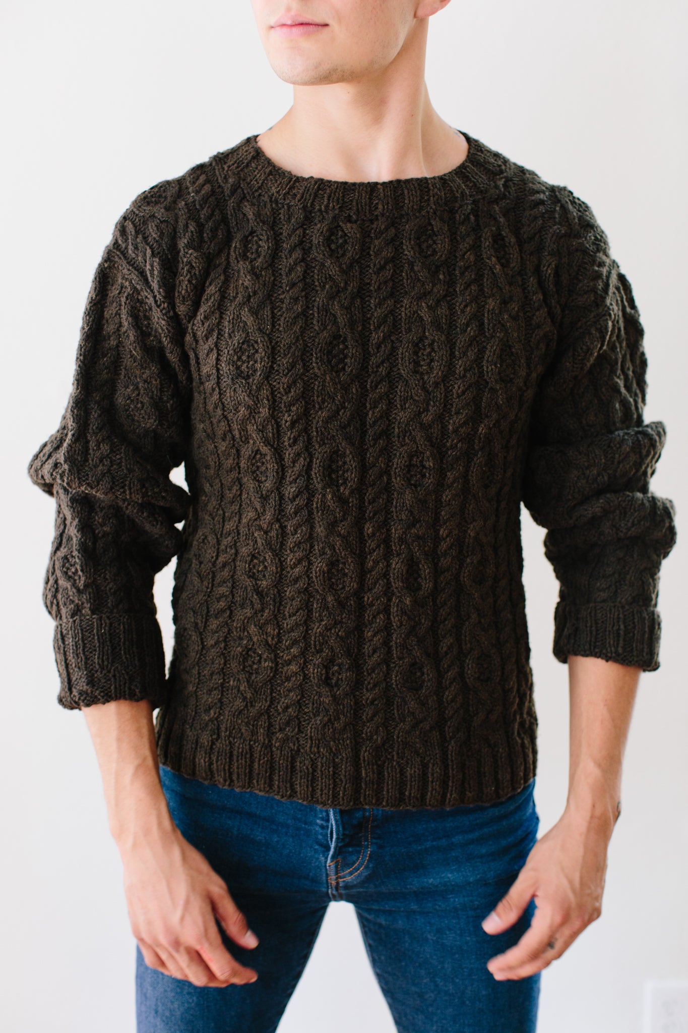 Simon Pullover in Organic Merino