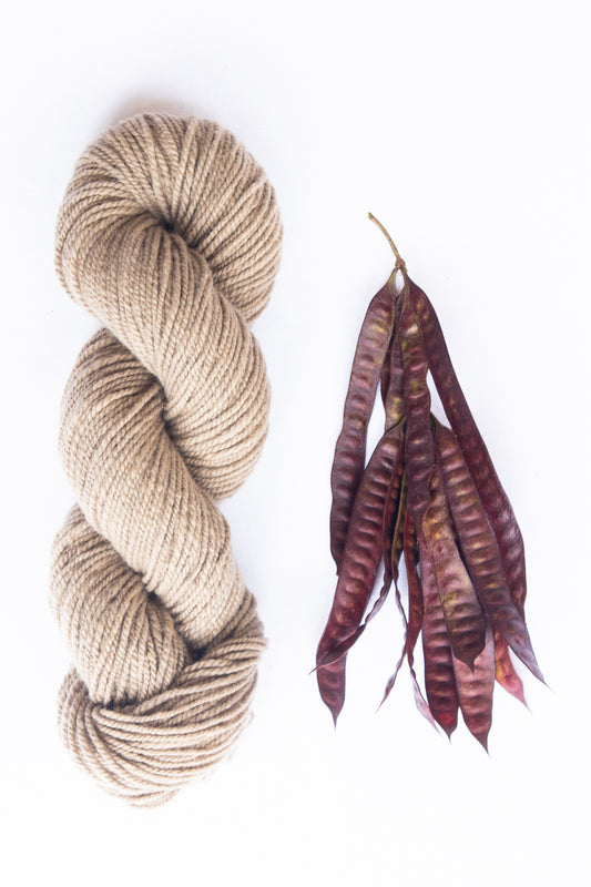 Organic Merino Wool Yarn, Mimosa Legume