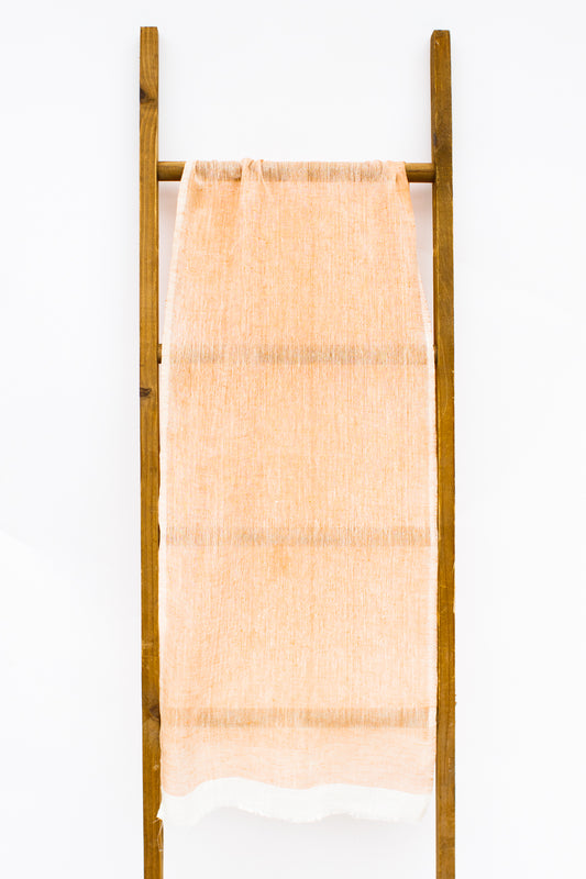 Linen Scarf, Sherbert