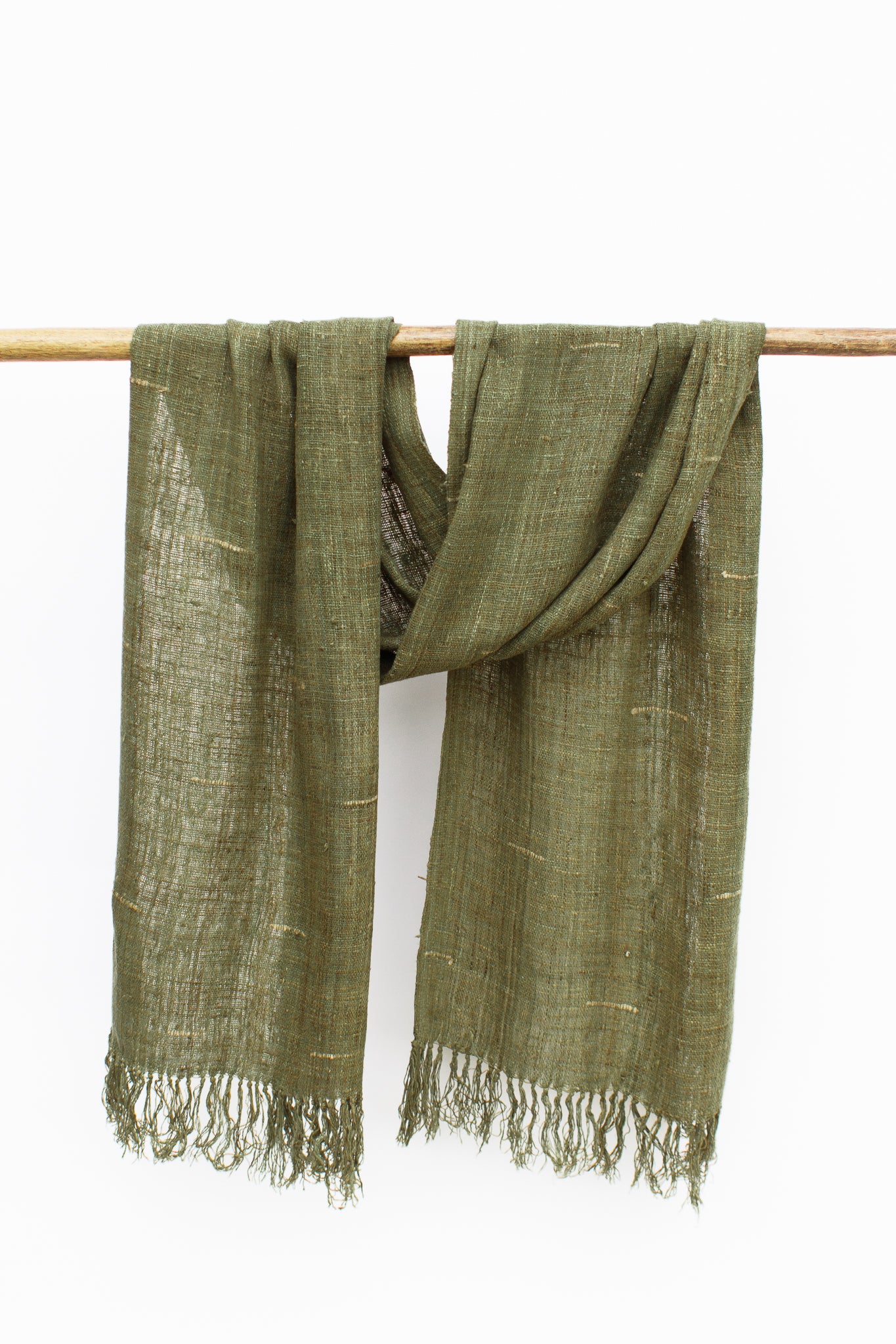 Wild Silk Scarf with Slubs, Psaidia