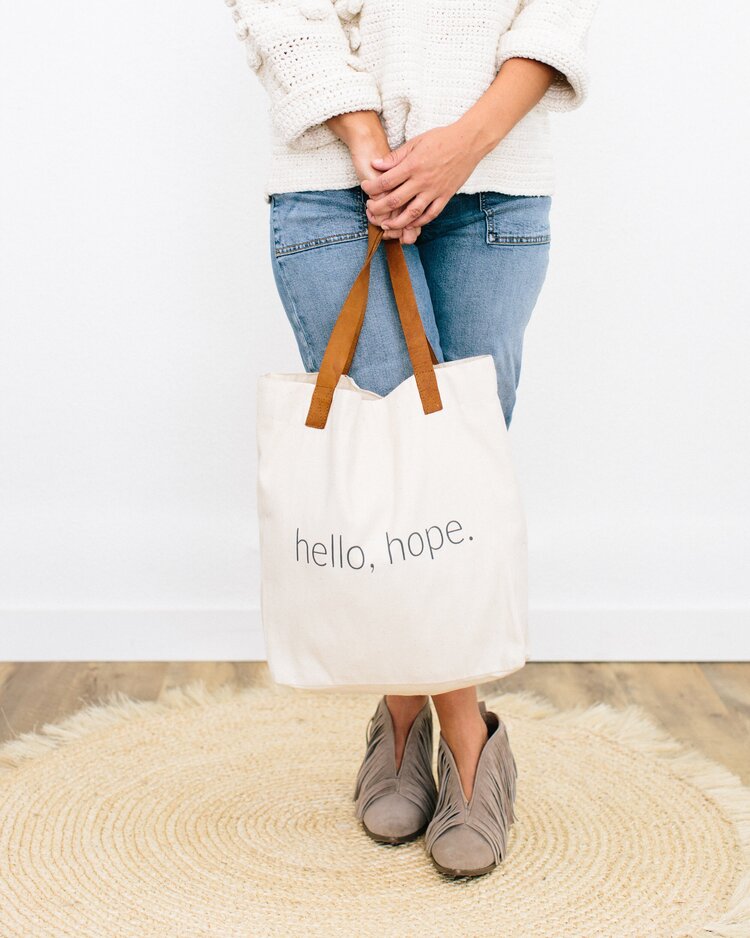 Product Feature: Meet the Hello Hope Tote Bag and Imani Collective