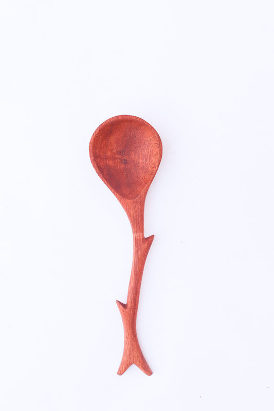 Mahogany Branch Serving Spoon