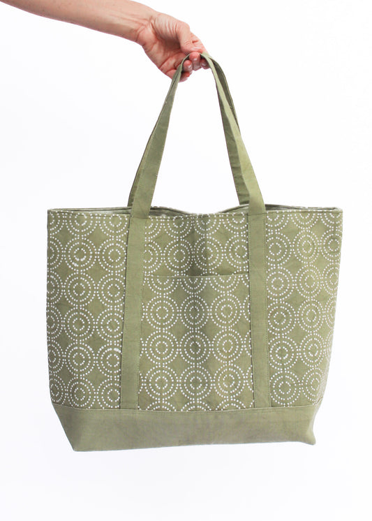 Canvas Shopper, Fern