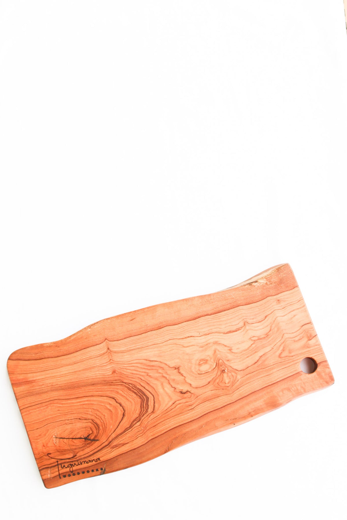 Handcrafted Olive Wood Cheese + Charcuterie Board