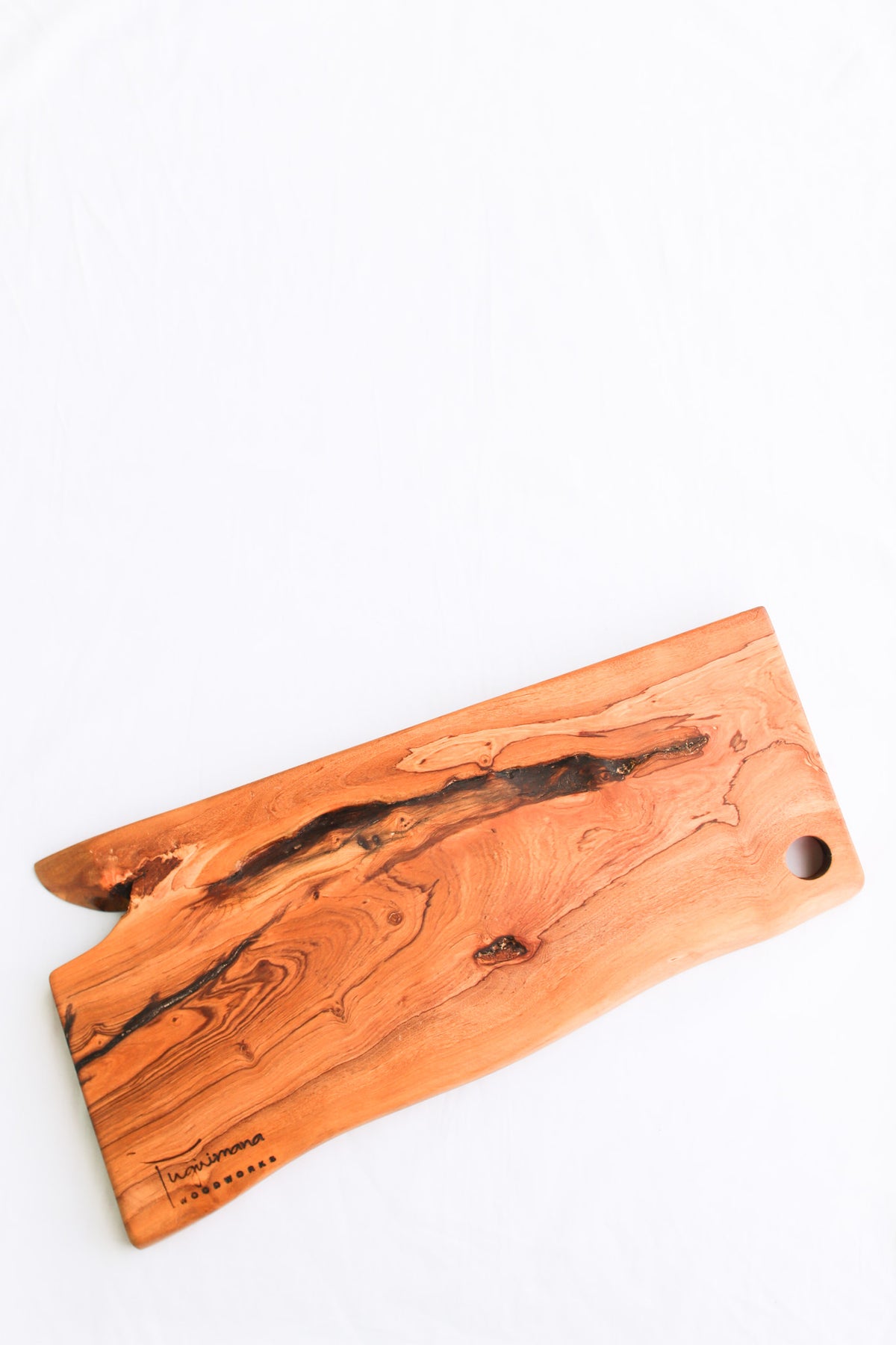 Handcrafted Olive Wood Cheese + Charcuterie Board