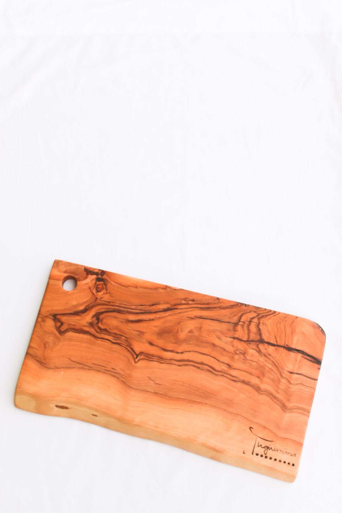 Handcrafted Olive Wood Cheese + Charcuterie Board
