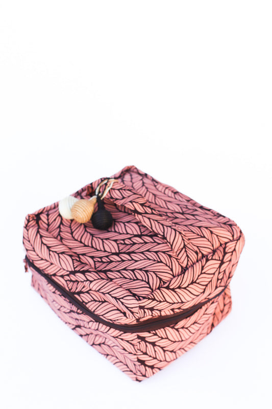 Kitenge Cosmetic / Kit Bag, Sisal