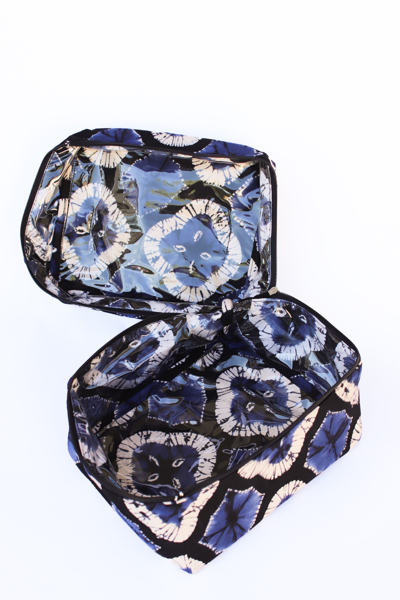 Kitenge Cosmetic / Kit Bag, Tie-dye
