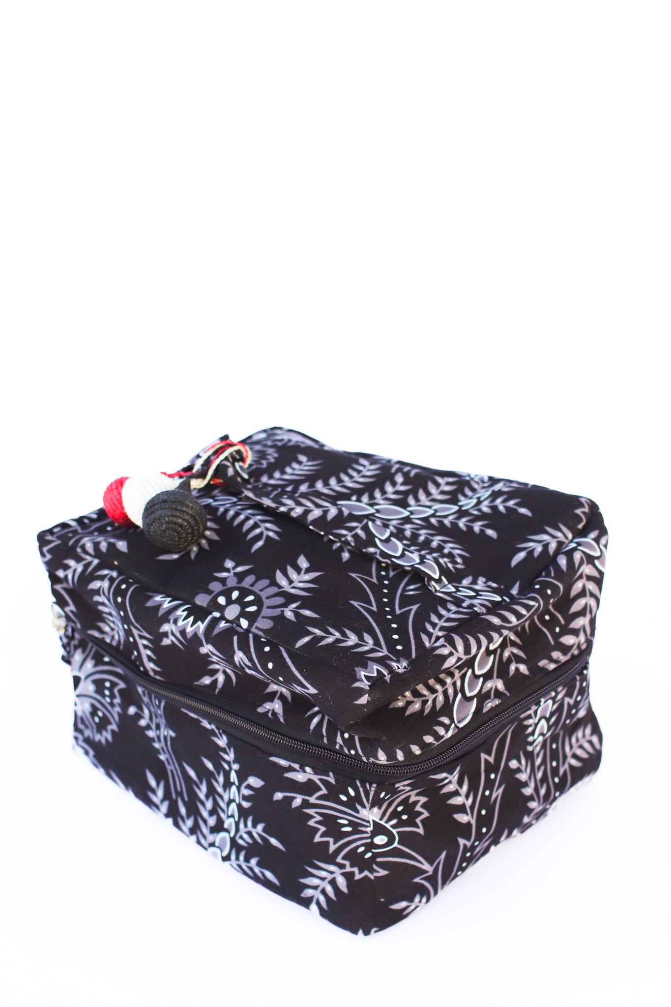 Kitenge Cosmetic / Kit Bag, Night Vine