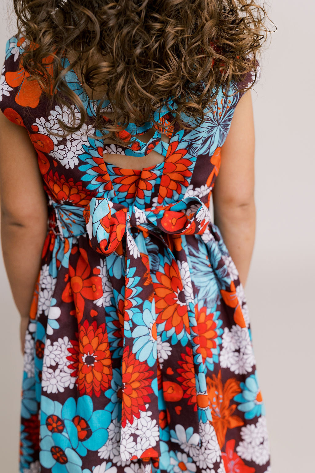 Hand-Smocked Dress, Bouquet