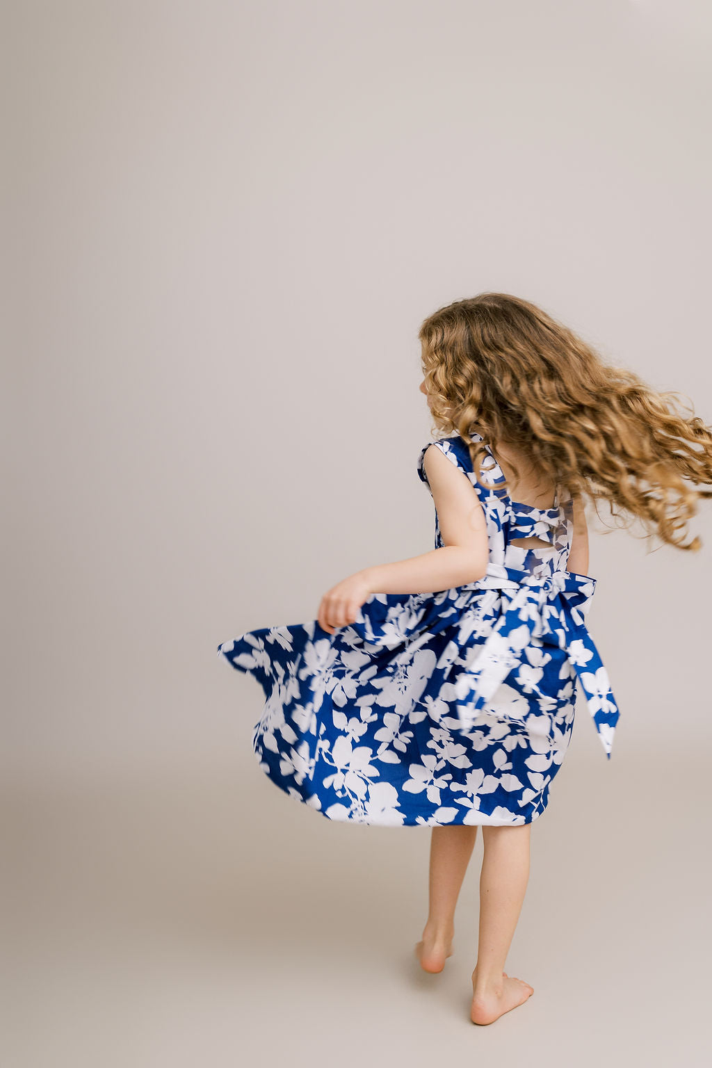 Hand-Smocked Dress, Blooming Silhouette