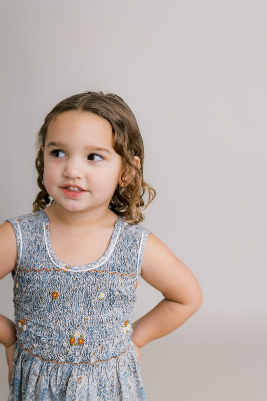 Hand-Smocked Dress, Toile