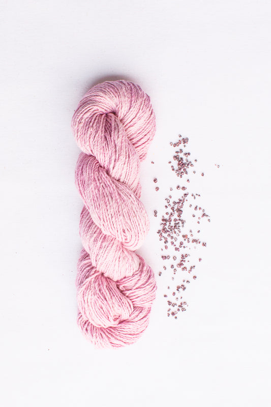 Ethiopian Handspun Cotton Yarn, Cochineal