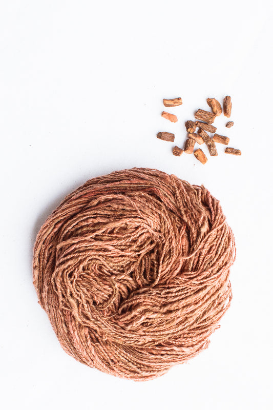 Wild Borocera Silk, Madder Root