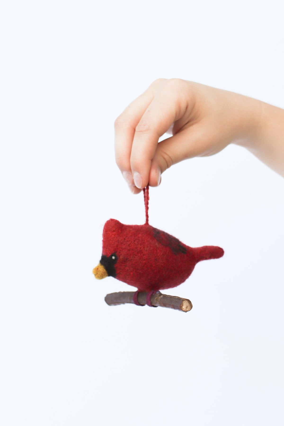 Colette Cardinal Ornament