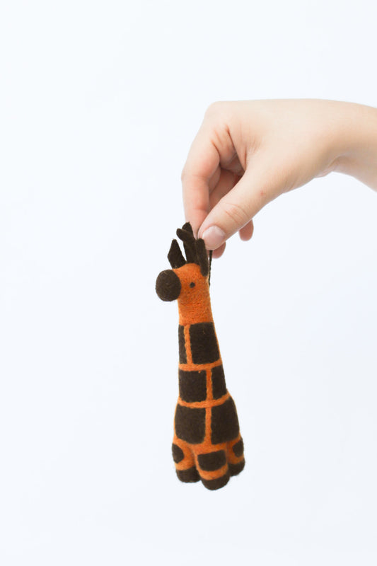 Ollie Giraffe Ornament, Cosmos and Rich Cosmos