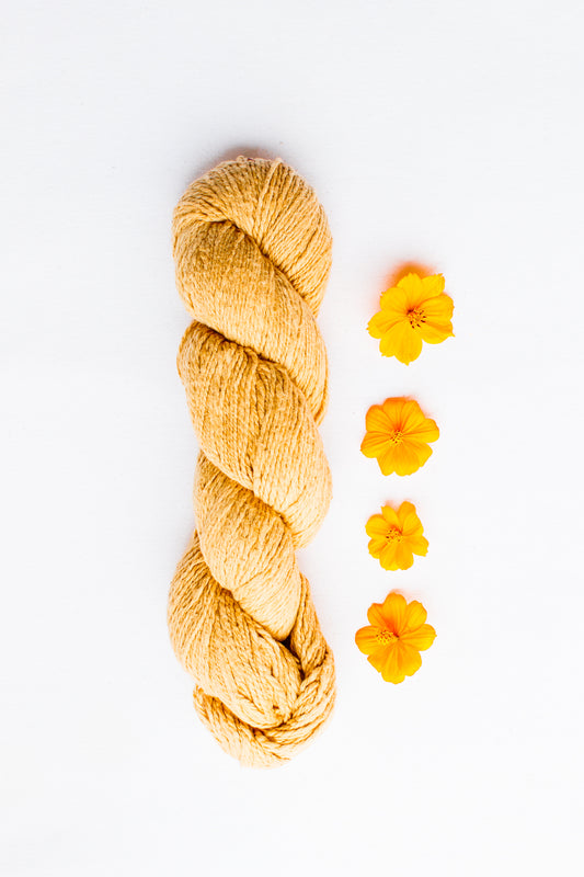 Ethiopian Handspun Cotton Yarn, Cosmos Blush