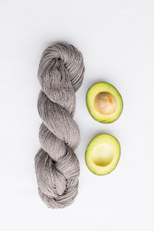 Ethiopian Handspun Cotton Yarn, Voca Grey