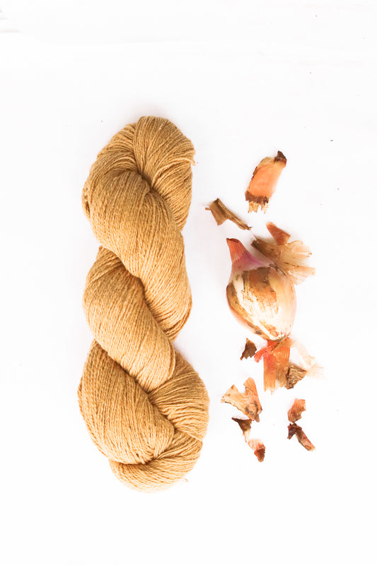 Ethiopian Handspun Cotton Yarn, Onionskin