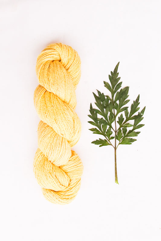 Ethiopian Handspun Cotton Yarn, Fresh Cosmos