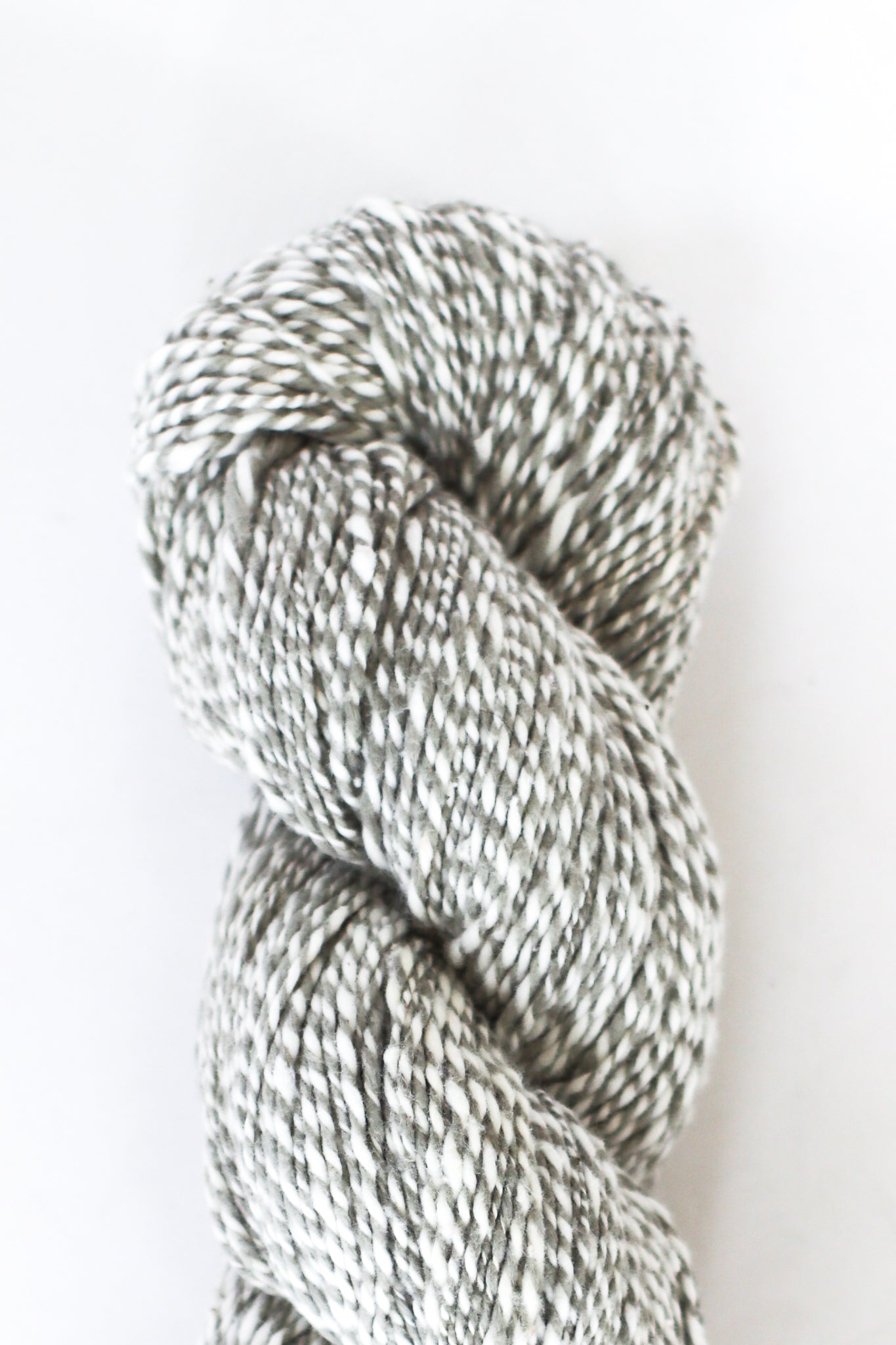 Ethiopian Handspun Cotton Yarn, Natural + Salvi Marled