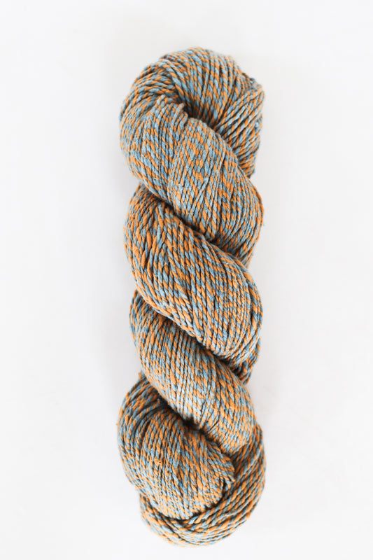Ethiopian Handspun Cotton Yarn, Indigo  + Cosmos Marled