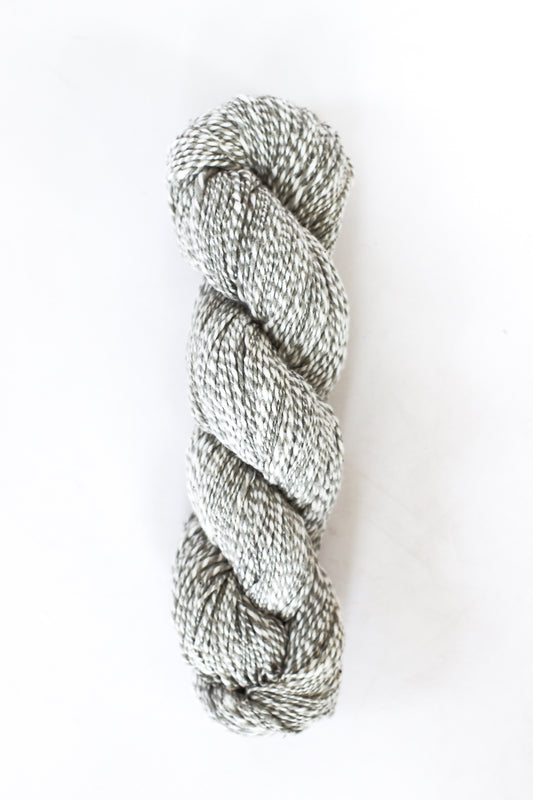 Ethiopian Handspun Cotton Yarn, Natural + Salvi Marled