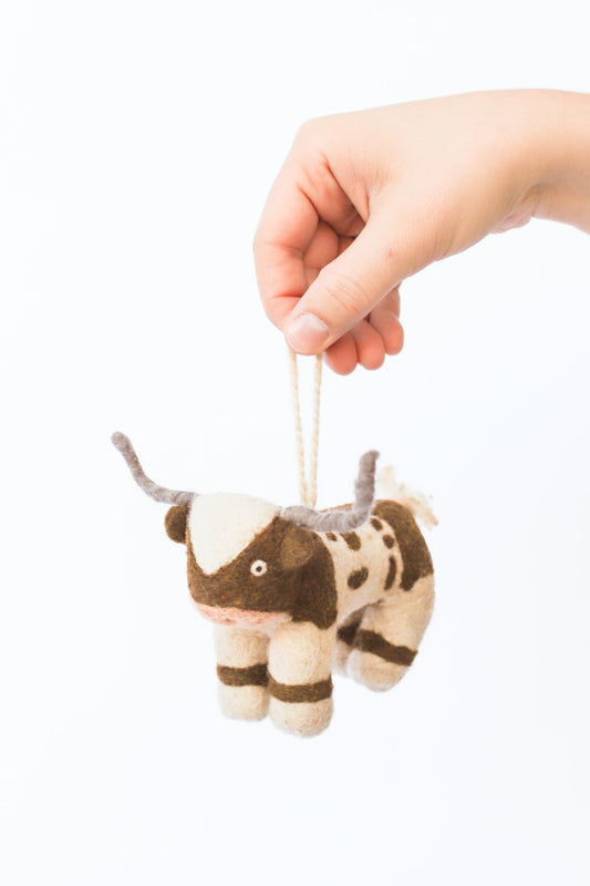 Beau Longhorn Ornament